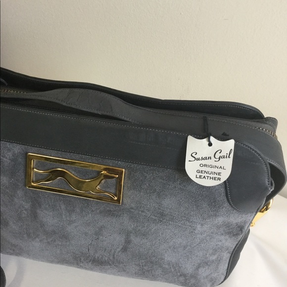 Susan Gail Suede Leather Bag NWT❤️ - Picture 7 of 8